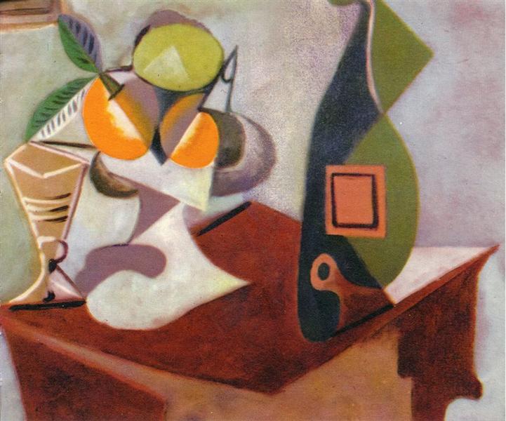 Pablo Picasso Oil Paintings Still Life With Lemon And Oranges